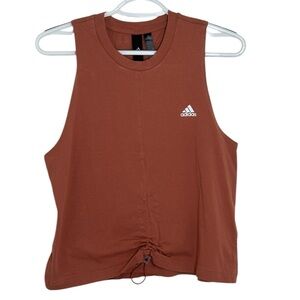 Adidas  Magic Earth Sleeveless Loose Fit Cotton Tank Top Medium